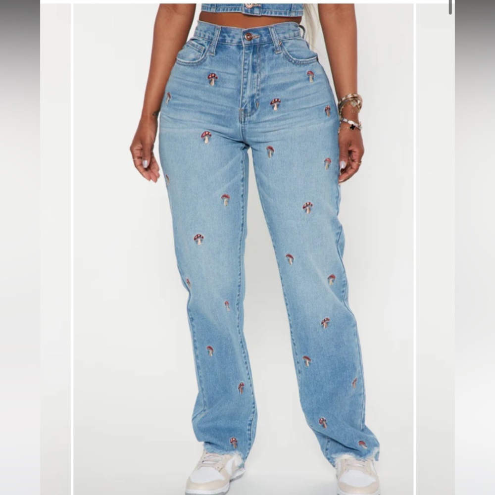 Mushroom jeans